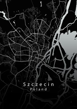 Szczecin City Map