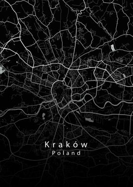 Krakow City Map