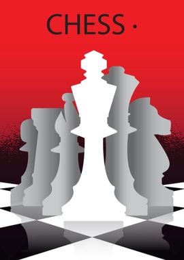 Chess game pieces 