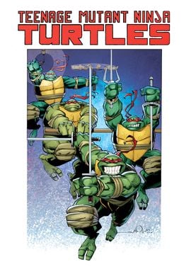 White Cover TMNT