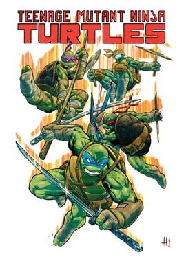 TMNT Cover White