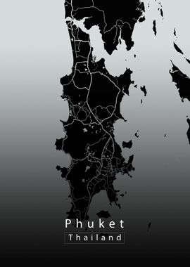 Phuket Island Map