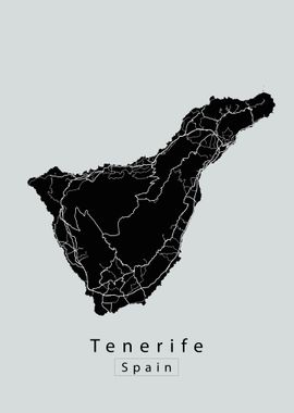 Tenerife Island Map