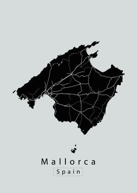 Mallorca Island Map