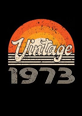 Vintage 1973 Birthday