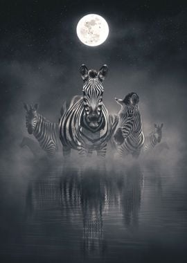 Zebras in the Mist