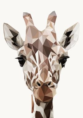 Giraffe wall decor