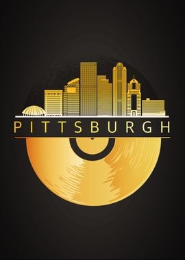 Pittsburgh City Skyline