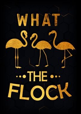 What The Flock Funny Pink 