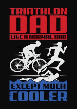 Triathlon Dad Design