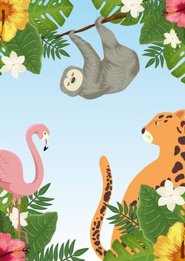 Jungle Forest Animals