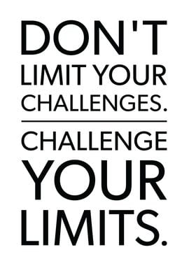 Challenge Your Limits