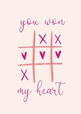 You won my heart