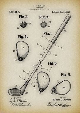 Golf Club Patent