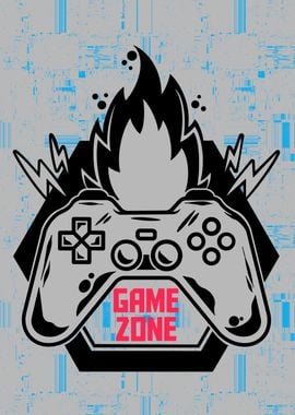 Gamer zone sign