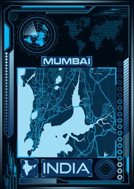 MUMBAI MAP INDIA