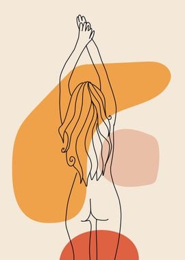 Woman Erotic Art poster