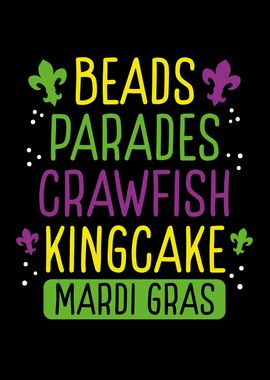 Beads parades crawfish