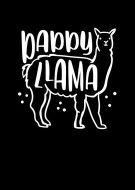 Cute daddy llama