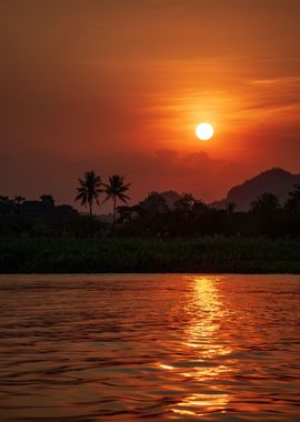 Sunset at the Sea Beach