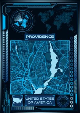 PROVIDENCE MAP USA