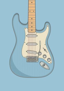 Sonic Blue Strat