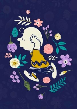 Floral Charlie Brown