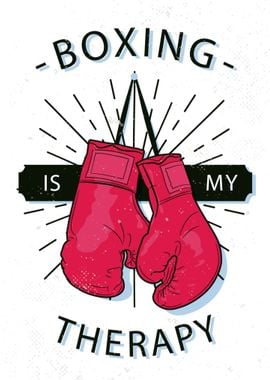 Boxing is my Therapy Sport