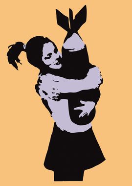 Banksy Bomb Hugger