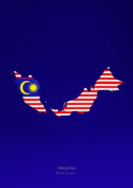 Malaysia Kuala Lumpur Flag