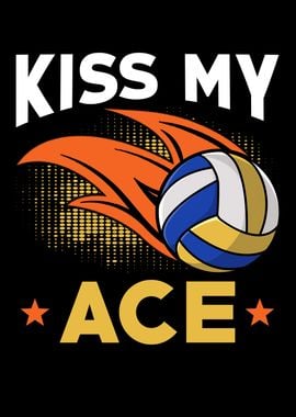 Volleyball Gift Kiss my