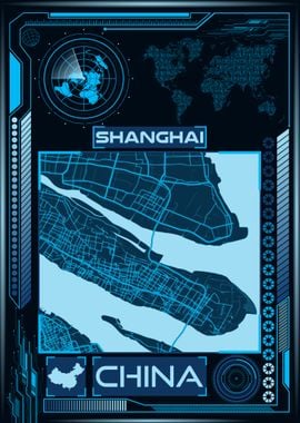 SHANGHAI MAP CHINA