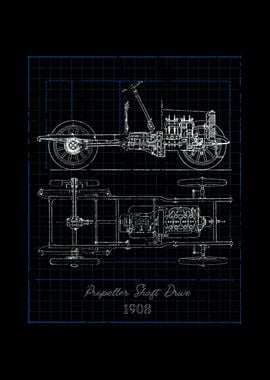 Historic Car Shaft Drive