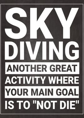 Funny Skydiving Quote