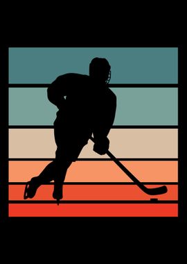 Hockey Retro Vintage