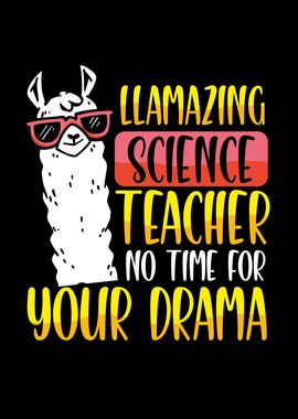 Llama science teacher