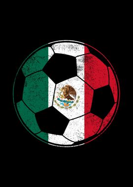 Soccer Mexico Flag