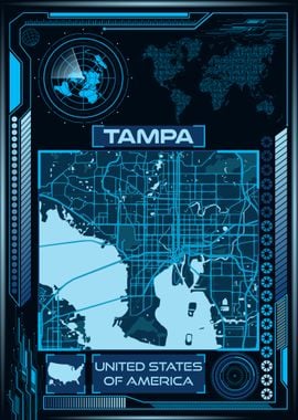 TAMPA MAP USA