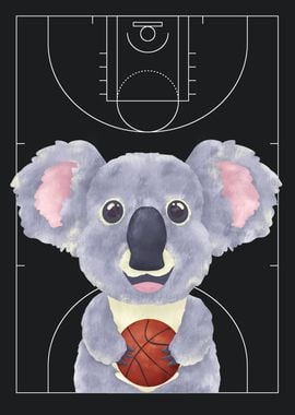 Koala Basketball Player