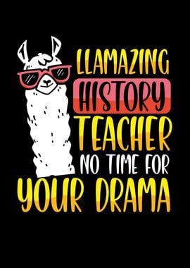 Llama history teacher