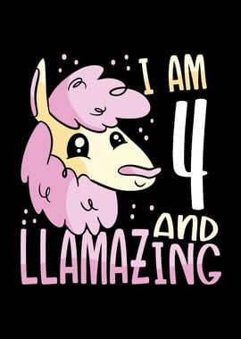 I am four years old llama