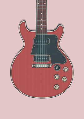 Cherry Red DC Guitar