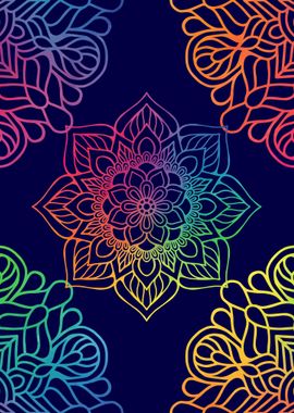 Colorful Mandala 03