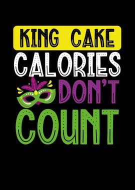 King cake calories dont