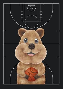 Quokka Basketball Player