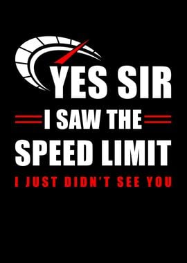 Yes Sir I saw the Speed