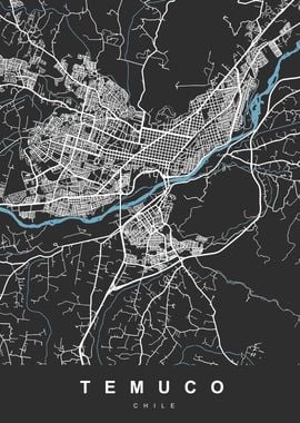 TEMUCO Map CHILE