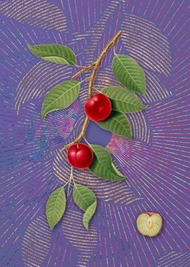 Vintage Cherry Plum 2