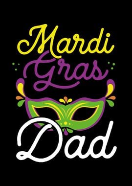 Mardi gras dad