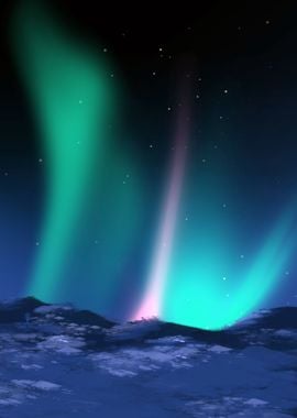 Nordic Polar Lights Nature